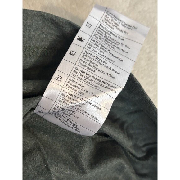 Carhartt Mens Green Flame Resistant Force Cotton Long Sleeve Shirt Medium CAT 2 - Picture 10 of 10